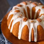 Apple Spice Bundt Cake with Vanilla Glaze First Image