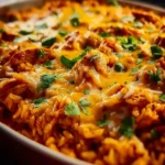 Chicken Enchilada Rice Casserole First Image