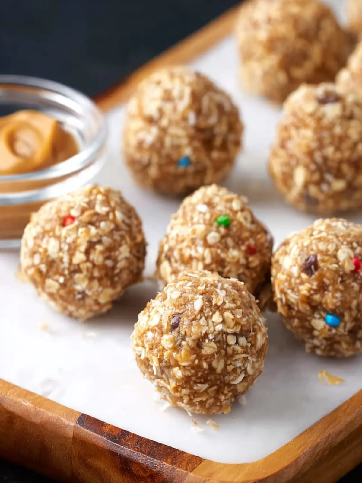 Coconut Peanut Butter Power Balls First Image