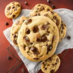 Eggless Chocolate Chip Cookies First Image