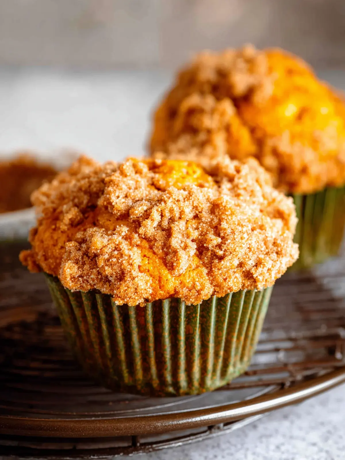 Pumpkin Streusel Muffins First Image