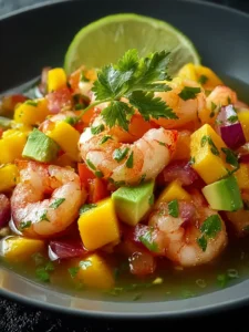 Quick Mango Shrimp Ceviche with Avocado: An Amazing Ultimate Recipe First Image