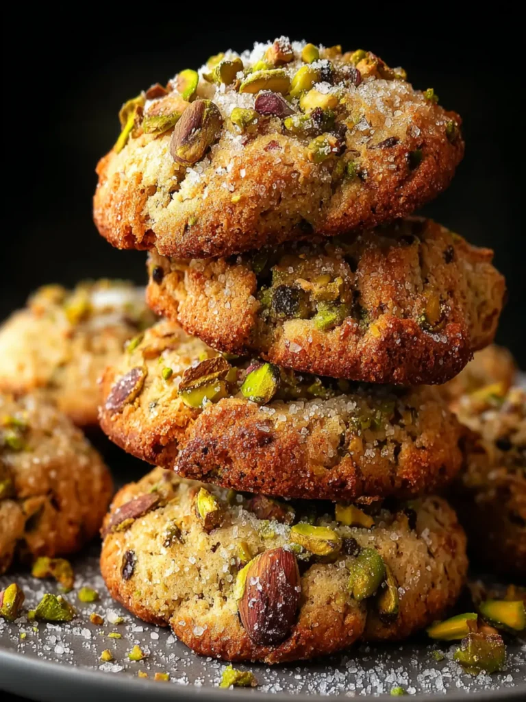 Salted Honey Pistachio Cookies First Image