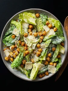 Caesar Salad with Crispy Chickpeas First Image