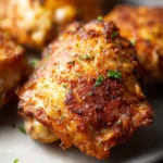 Crispy Air Fryer Chicken Thighs First Image