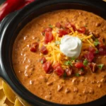 Crock Pot Chili Cheese Dip First Image