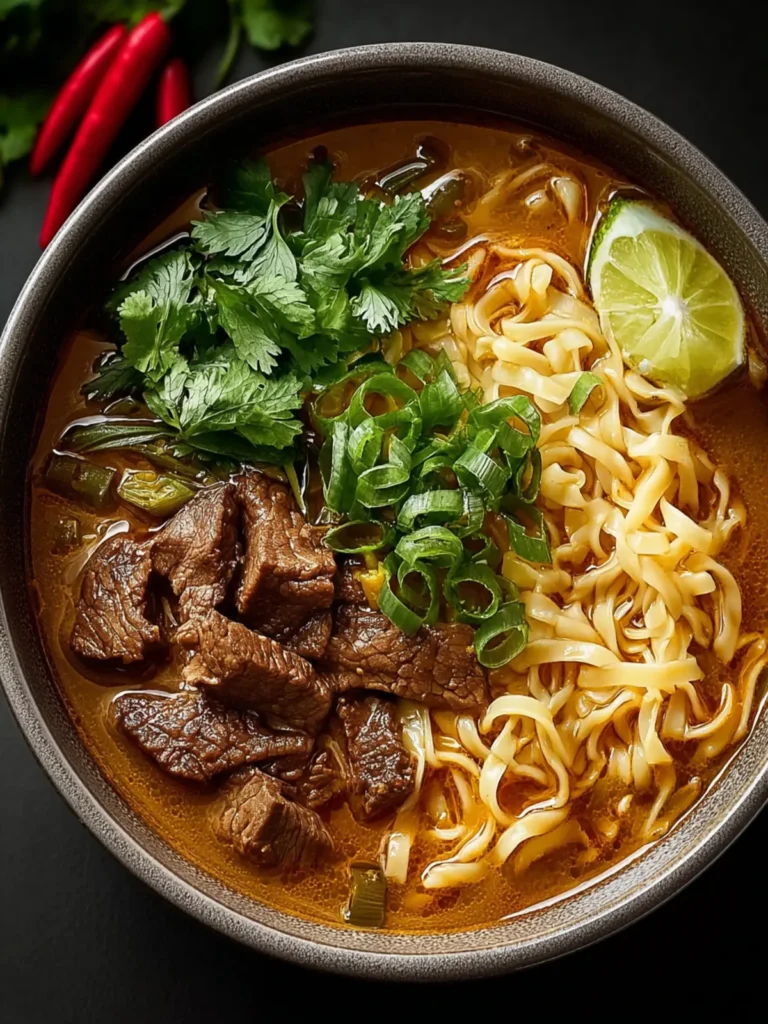 Satay Beef Noodle Soup First Image