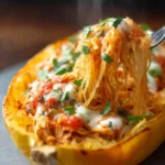 Buffalo Chicken Spaghetti Squash First Image