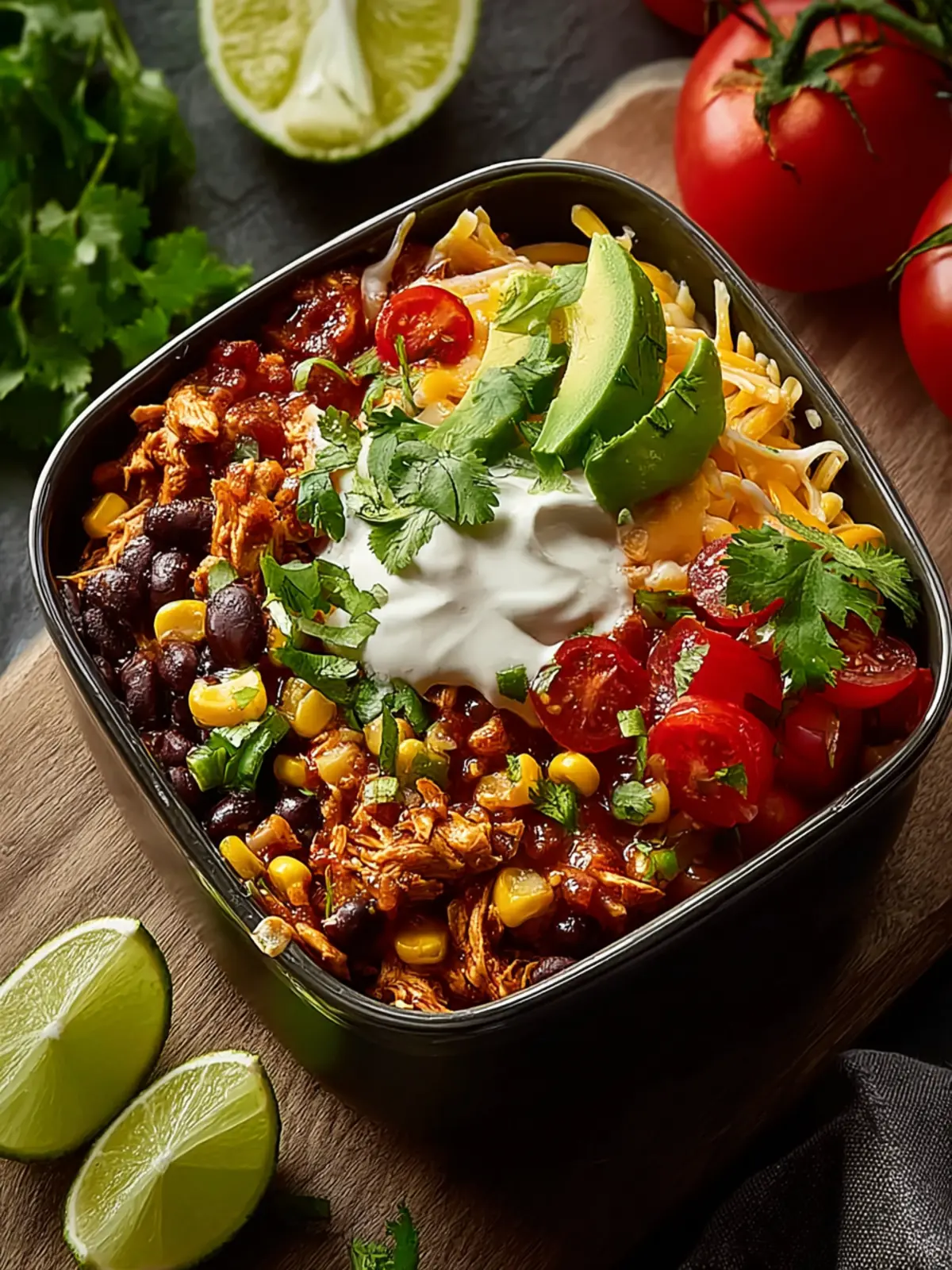 Chicken Enchilada Bowls First Image