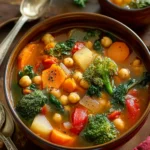 Chickpea Veggie Soup First Image