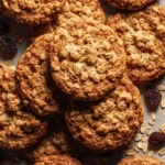 brown butter oatmeal cookies First Image