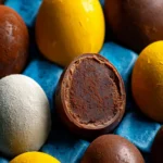 chocolate egg truffles First Image