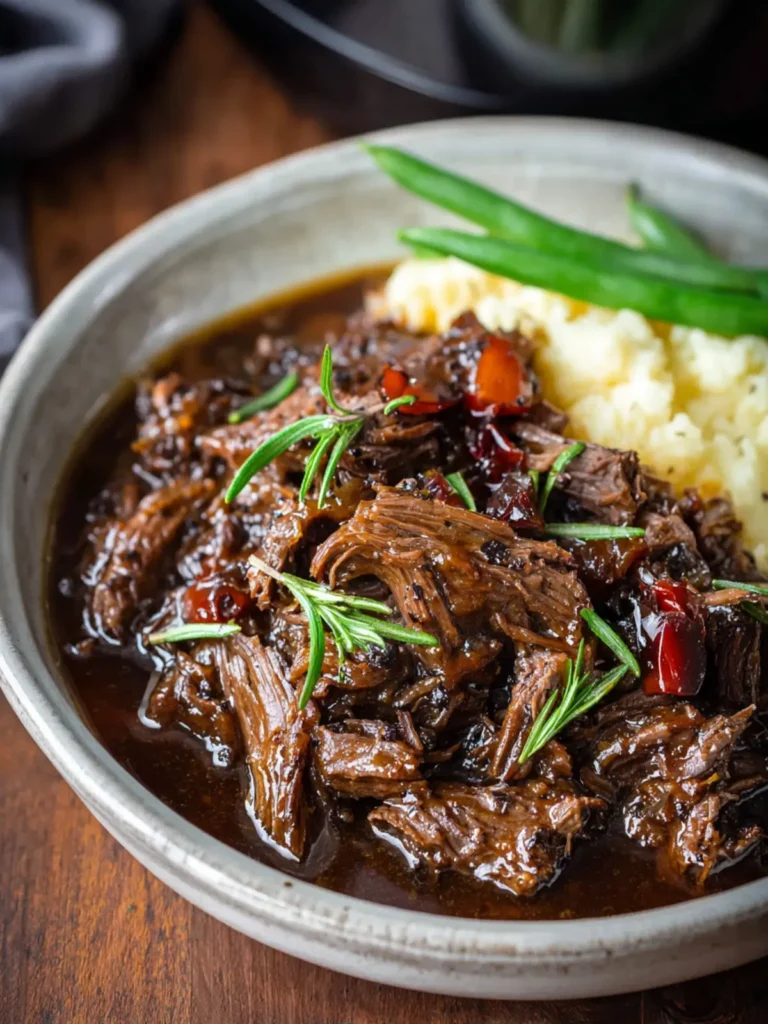 crock pot balsamic beef First Image