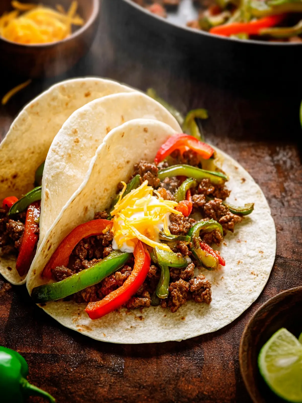 Ground Beef Fajitas: Irresistibly Flavorful Weeknight Delight
